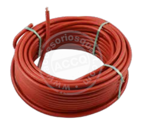 Cable De Arranque Rojo 16 Mm2 De Sección (D.C. 0,5)