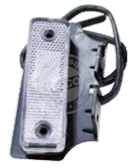 [02061LED] Piloto Led Galibo Blanco