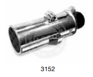 Clavija 24V Aluminio Tipo N