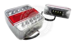 [ACQ9803] Piloto Led Cuadrado