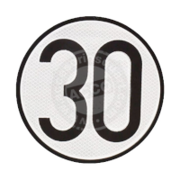 Disco Limita. Velocidad V=30