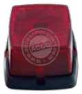 Piloto Posic. Cuadra. Rojo 65X62