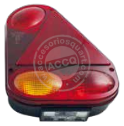 [02098TU] Tulipa Vertical Derecha, 5 Servicios Con Triángulo Incorporado