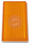 [04027] Captafar. Rect. Ambar Adhesiv  102X50