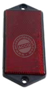 [04038] Capt. Rectangular Rojo Remache