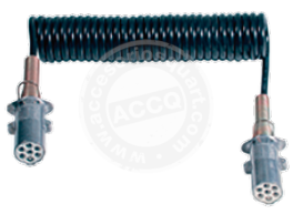 [ACQ9793] Espiral 7 Polos, 12-24V Diám.40.4.5Metros De Largo