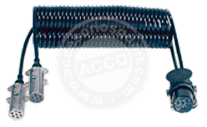 [ACQ9795] Espiral Adaptador 15 Polos, 2X7 Pins.24V,4.5M