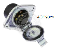 [ACQ9822] Base Aluminio 7 Pin  24V Tipo S